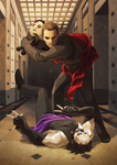 Copia killing Perpetua inspired poster