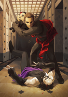 Copia killing Perpetua inspired poster