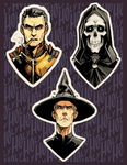Discworld inspired stickers