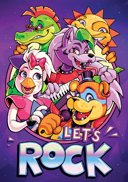 Let's ROCK Poster