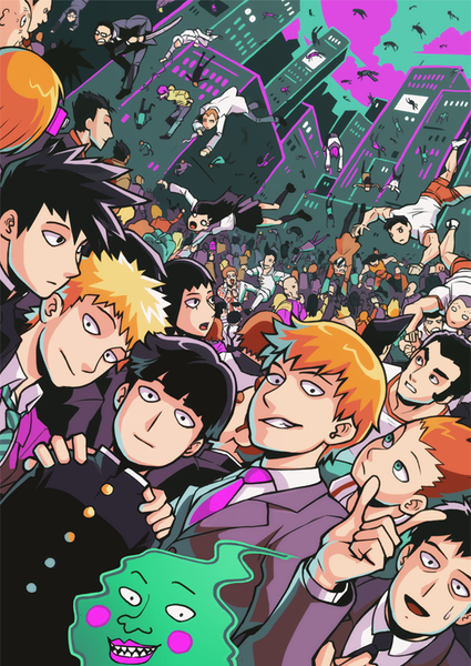 Mob Psycho 100 inspired Poster